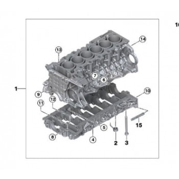 Блок двигуна N55B30A